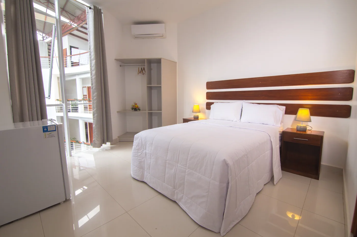 Cama principal de la Habitación Individual